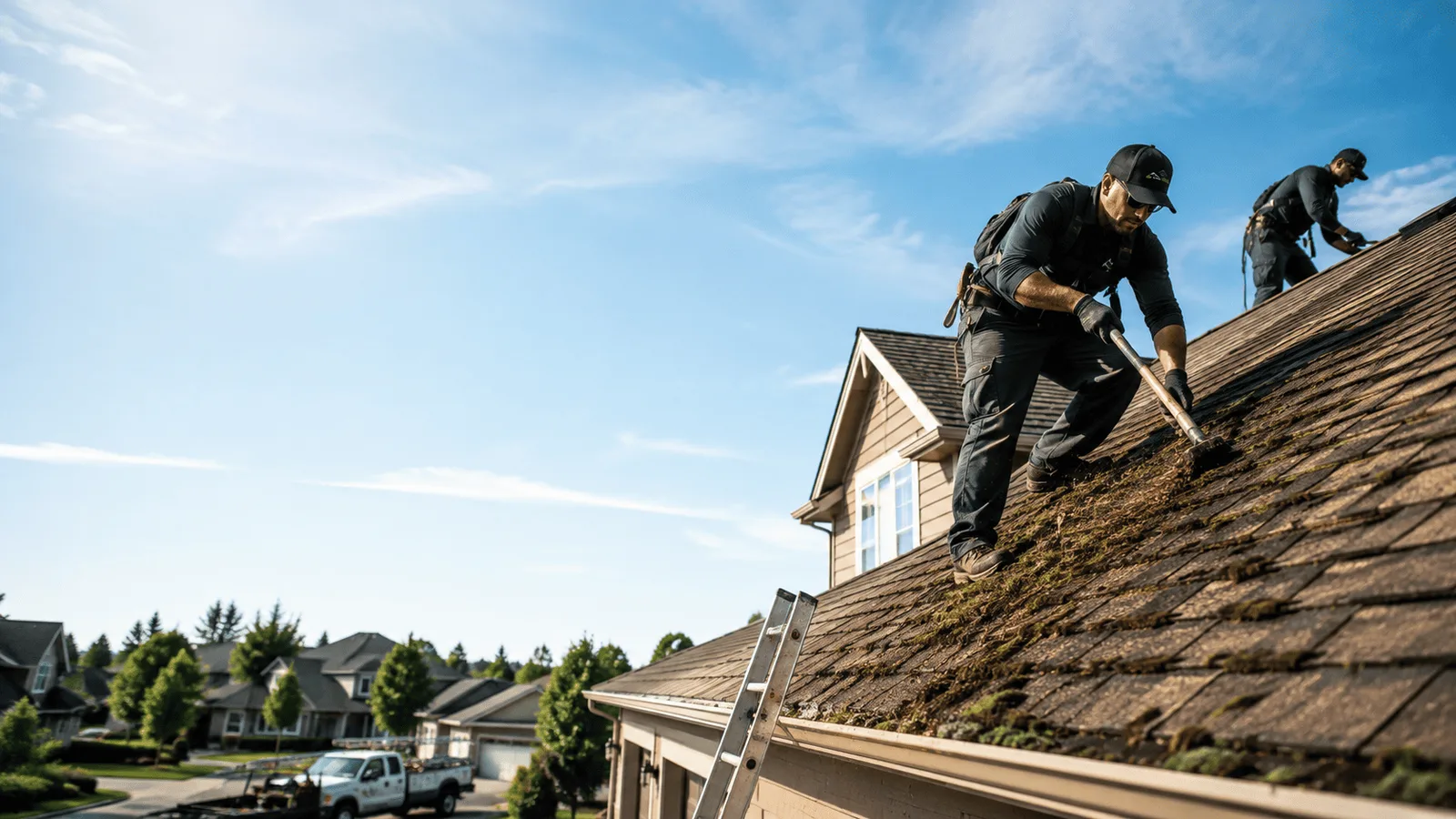 Roof Moss Removal in Northbridge, MA near me
